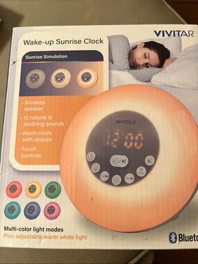 Wake-up Sunrise Alarm VIVITAR